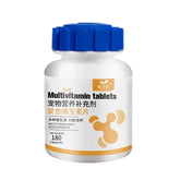 180 Tablets Pet Multivitamin - Hair Beauty & Immunity Supplement for Dogs & Cats, Balanced Nutrition for All Life Stages
