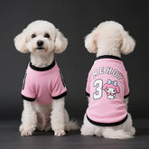 2025 Mellody IP Licensed Pet Dog Clothing Set – Breathable Cool Summer Vests & T-Shirts for Small & Medium Dogs | Dog King Edition