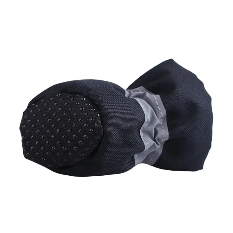 4-Pack Puppy Paw Protectors - Soft-Soled Prewalker Shoes for Winter