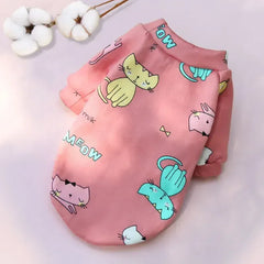 Winter Warm Small Dog Hoodie | Soft Pet Sweatshirt for Bulldogs, Chihuahuas & Shih Tzus | Cozy Puppy & Cat Pullover Coat