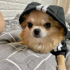 Adidog Brand Hoodie - Athletic Style Winter Coat for Medium & Large Dogs