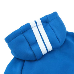 Adidog Winter Dog Jumpsuit | Thick Puppy Tracksuit for Small Dogs | Warm Pet Overalls & Hooded Outfit for Yorkie, Chihuahua & Pug