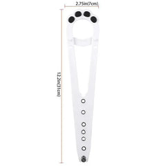Adjustable Cat Door Holder Latch - 11.5" Elastic Gate Lock Strap, Pet Door Stopper to Keep Dogs Out, Flexible Door Latch for Pet Gates