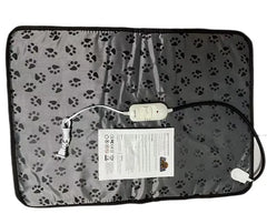 Adjustable Pet Heating Mat - Waterproof Electric Warmer for Dogs & Cats