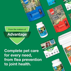 Advantage II Small Dog – Vet-Recommended Flea Treatment & Prevention for Dogs 3-10 lbs, 4-Month Supply