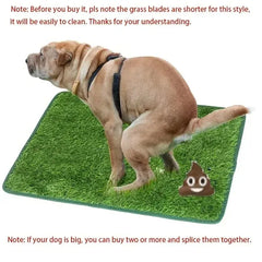 Artificial Grass Dog Toilet - Realistic Pee Pad for Puppy Potty Training