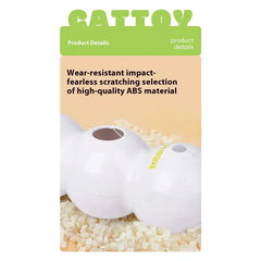 Automatic Cat Teaser Toy - USB Rechargeable Interactive Caterpillar Motion Sensor