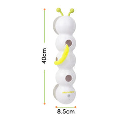 Automatic Cat Teaser Toy - USB Rechargeable Interactive Caterpillar Motion Sensor