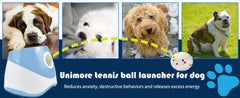 Automatic Dog Tennis Ball Launcher | Interactive Fun Chase Toy | Rechargeable Fetch Catapult for Dogs