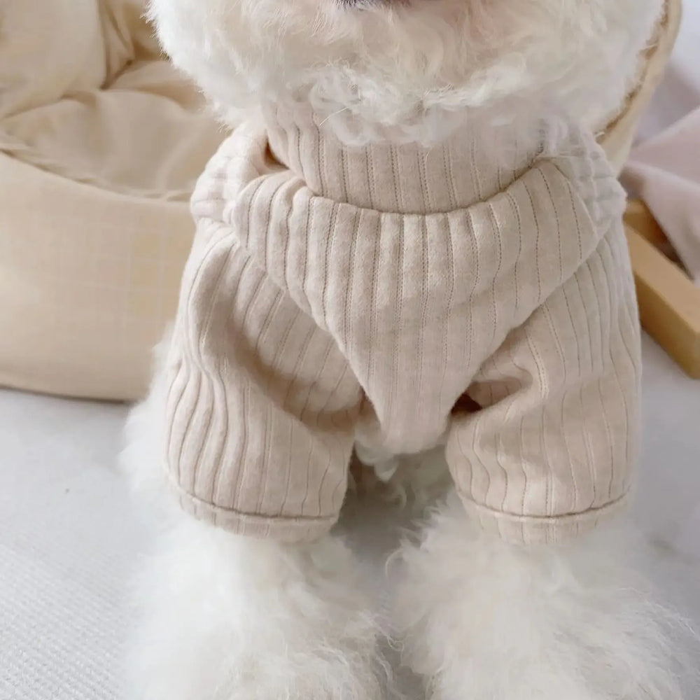 Bear Hoodie Dog Sweatshirt - Cute Winter Coat for Small Breeds