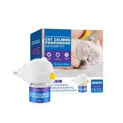 Cat Calming Diffuser Kit - 60 Day Pheromone Stress & Anxiety Relief