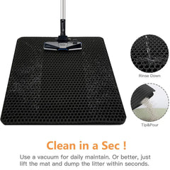 Cat Litter Mat - Waterproof Double Layer Litter Trapping Pad