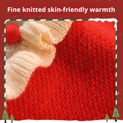 Christmas Pet Sweater – Cute Santa Claus Costume for Cats & Small Dogs | Warm Winter Holiday Outfit