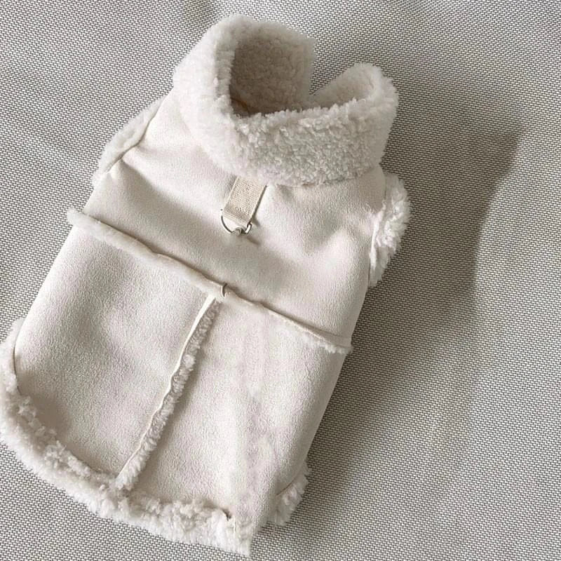 Classic Dog Vest | Autumn & Winter Wool Jacket for Small & Medium Dogs, Warm Pet Vest with Traction Buckle