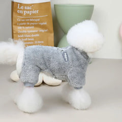 Coral Fleece Pet Vest - Soft Warm Sweater for Small Breeds & Cats