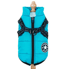 Cotton Pet Chest & Back Vest - Thick Warm Winter Coat for Dogs & Cats