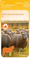 Crispy Dried Lamb Leg Bones - Dental Health Dog Chews for Adult Dogs & Puppies