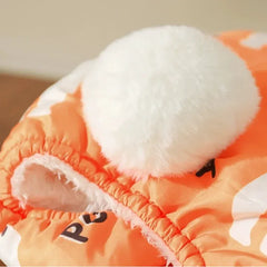 Dog Autumn Winter Clothing | Waterproof Puppy Coat | Warm Four-Legged Outdoor Dog Jacket