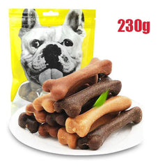 Dog Bruxism Toothbrush Bone Treats | Healthy Dental Chews for Puppies & Adult Dogs | Natural Nutrition & Training Rewards