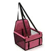 Dog Car Booster Seat - Foldable Travel Safety Seat for Small & Medium Dogs