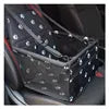 Dog Car Booster Seat - Foldable Travel Safety Seat for Small & Medium Dogs