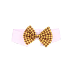 Dog Cat Tuxedo Collar - Wedding Bow Tie Pet Accessory for Special Occasions