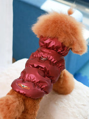 Dog Jacket for Autumn & Winter | 3-Layer Thick Warm Coat for Small & Medium Dogs – Poodle, Teddy, Yorkie Outerwear