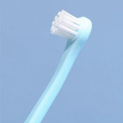 Dog Toothbrush | Small Head Teeth Cleaning Brush for Dogs & Cats | Pet Oral Care Grooming Tool