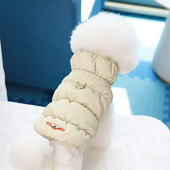 Dog Winter Coat Vest - Padded Jacket for Small Dogs & Cats