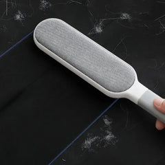 Double-Sided Pet Hair Remover Brush – Manual Lint Roller for Furniture, Car Seats & Clothing