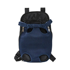 Dual Shoulder Pet Carrier Backpack - Portable Breathable Cat & Dog Travel Bag with Legs-Out Design, Multiple Size Options (S to XL)