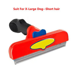 Dual-Sided Pet Grooming Brush - Hair Removal Comb for Cats & Dogs