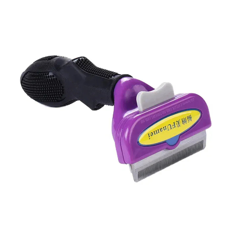 Dual-Sided Pet Grooming Brush - Hair Removal Comb for Cats & Dogs