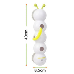 Electric Caterpillar Cat Toy | Motion-Activated Smart Sensor | Self-Running Feather Tail Toy for Indoor Cats | Boredom Relief Pet Toy