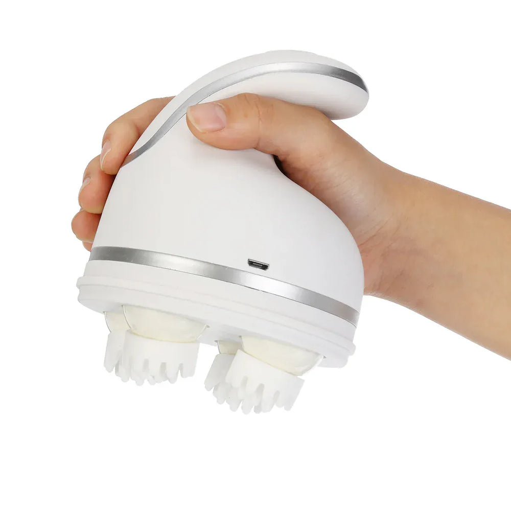 Electric Pet Massager - USB Charging Head & Body Massage for Dogs Cats Stress Relief