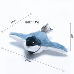 Electronic Flapping Bird Cat Toy - USB Rechargeable Touch Activated with Catnip