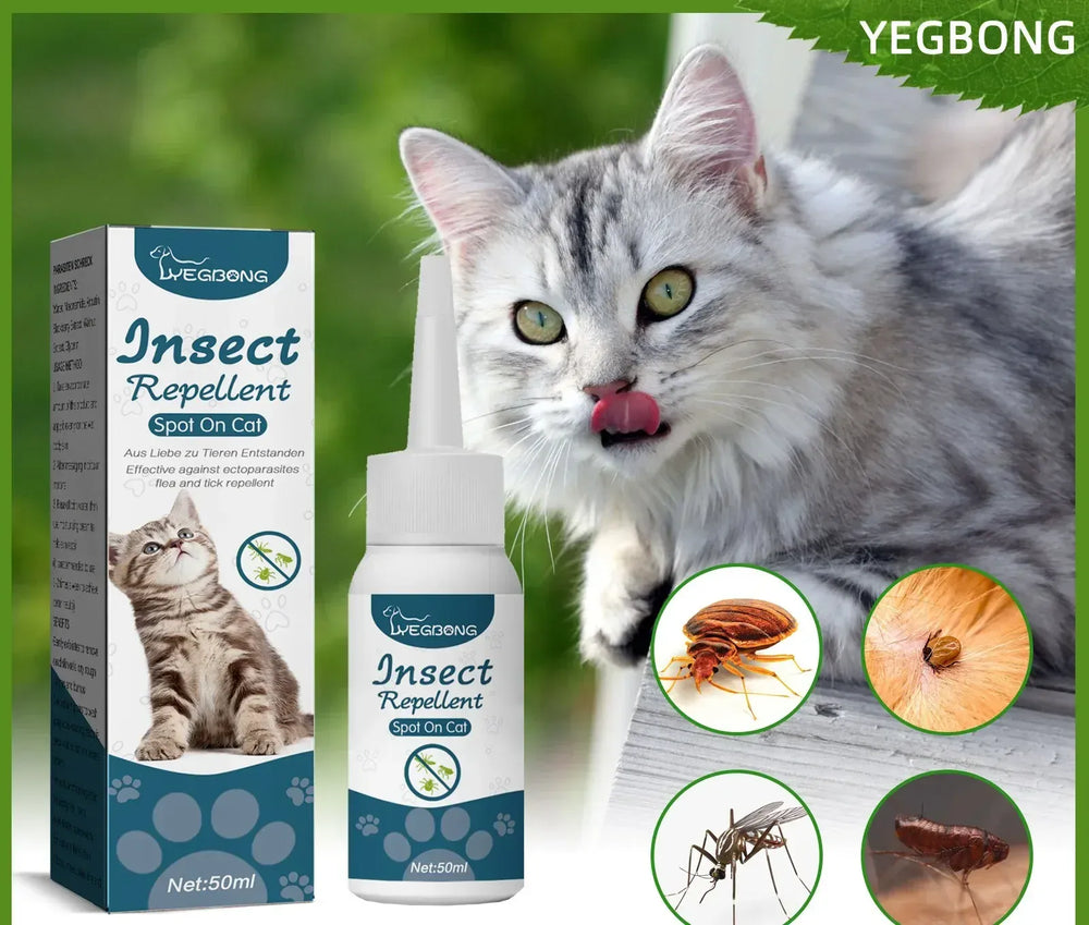 Flea & Tick Drops for Dogs & Cats - Monthly Prevention Treatment & Control