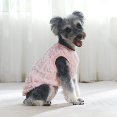 Fleece Warm Dog Vest — Soft Cozy Plush Winter Sleeveless Sweatshirt for Small & Medium Dogs and Cats
