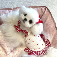 Floral Summer Dress for Small Dogs & Cats – Cute Party Outfit for Spring Summer Holidays