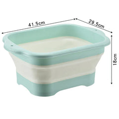 Foldable Pet Bathtub for Cats & Small Dogs - Portable Anti-Escape Washing Basin with Anti-Slip Bottom, Collapsible Dog Bath Tub