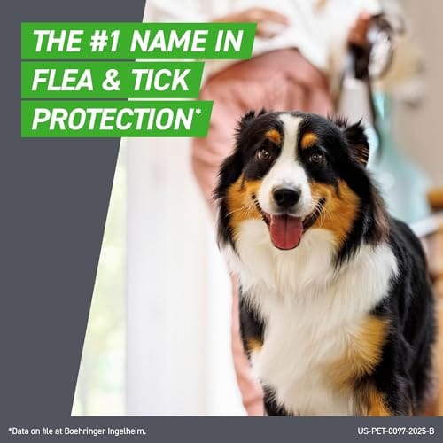 FRONTLINE Plus for Small Dogs (5-22 lbs) – Flea & Tick Treatment, 6-Month Supply