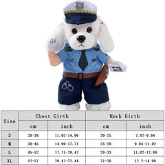 Funny Animal Costume for Dogs & Cats – Hooded Sweatshirt Outfit for Halloween & Cosplay