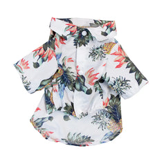 Hawaii Summer Dogs T Shirt For French Bulldog Chihuahua Clothes For Small Dogs Puppy Vest Yorkie Clothing Cats Pet Products