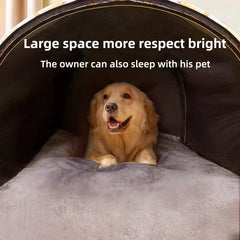 Insulated Large Dog House – Weatherproof Outdoor Kennel with Removable Roof for Extra Big Dogs