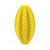 Interactive Rubber Pet Feeder Ball - Multi-Color Food Dispensing Toy