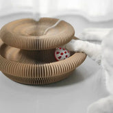 Kitty Kurlz Accordion Cat Toy - Magic Organ Scratcher with Bell Balls