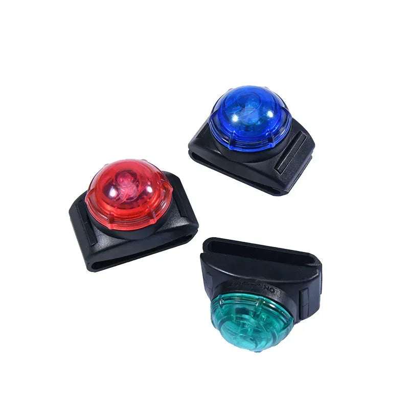 LED Luminous Safety Pendant - Night Visibility Pet Light for Collars