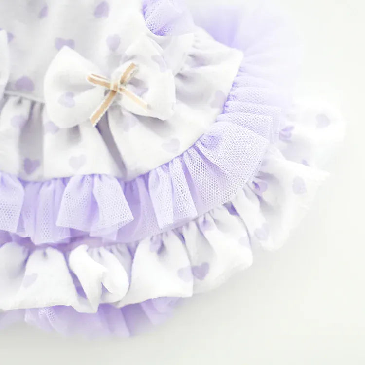 Lolita Pet Tutu Skirt – Thin Strapped Princess Dress for Small Dogs & Cats