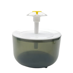 Luxury Cat Flower Water Fountain – Silent USB Automatic Pet Water Dispenser with Multi-Layer Filter for Cats & Small Dogs