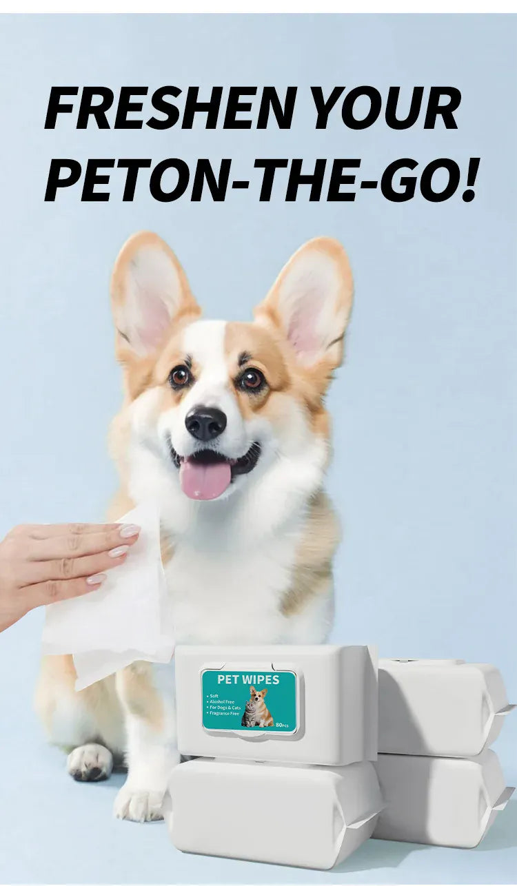 Multi Purpose Pet Wipes for Dogs CatMulti-Purpose Pet Wipes – Plant-Based Deodorizer | Sensitive Skin Care for Dogs & Cats | Odor & Dirt Remover for Paws, Ears & Bodys Plant Based Deodorizer Sensitive Skin Care and Odor Remover for Paws Ears and Body